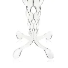 röd rundabords diameter 50 cm Janis modern design, tillverkad i Italien Viadurini