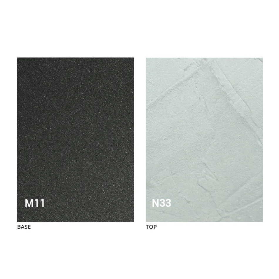 Transformabelt soffbord med träplatta och metallbotten tillverkad i Italien - persika Viadurini