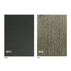 Transformabelt soffbord med träplatta och metallbotten tillverkad i Italien - persika Viadurini