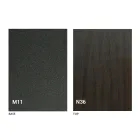 Transformabelt soffbord med träplatta och metallbotten tillverkad i Italien - persika Viadurini