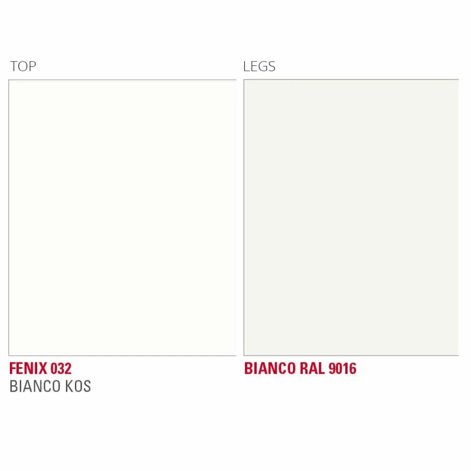 Omvandlingsbart vardagsrumsbord i Fenix och metall tillverkat i Italien - Chiano Viadurini