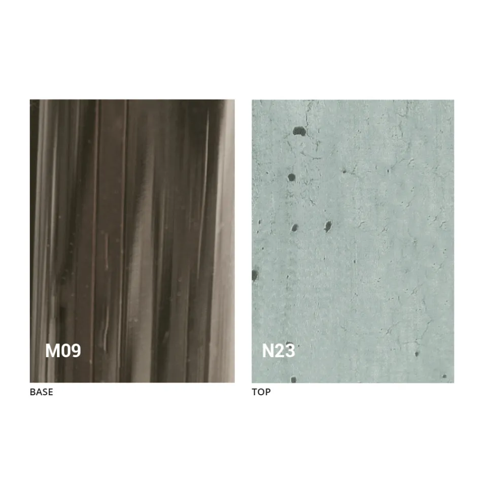 Omvandlande soffbord i trä och svart metall Tillverkad i Italien - Niverio Viadurini