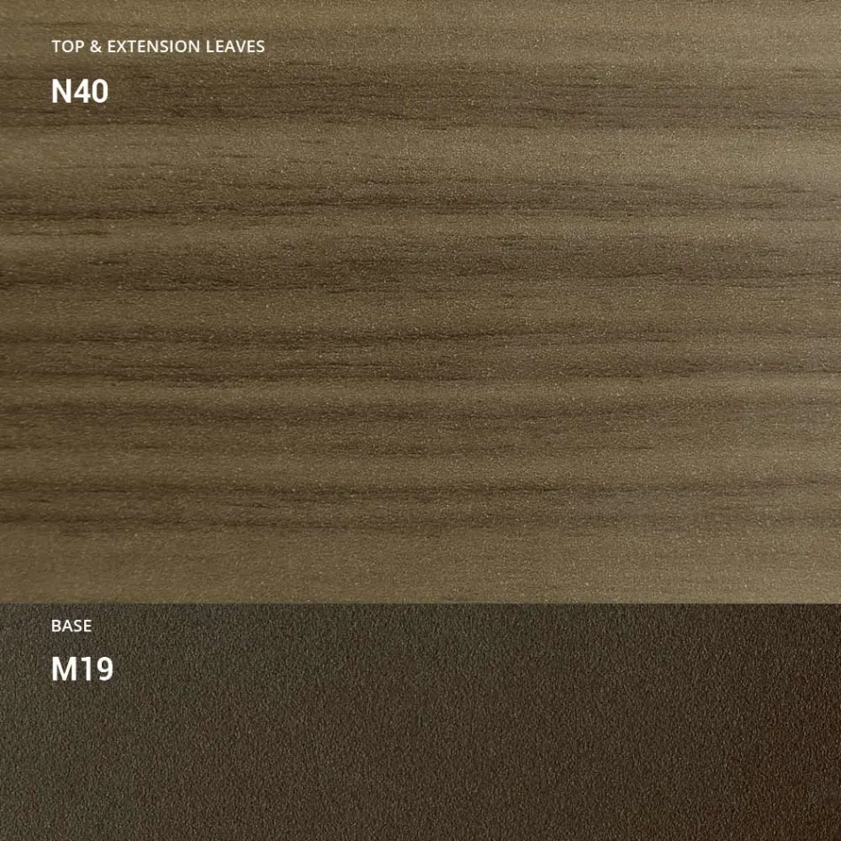 Transformerbart soffbord i trämatbord Tillverkat i Italien - Aikido Viadurini