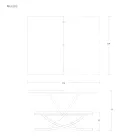 Transformerbart soffbord i trämatbord Tillverkat i Italien - Aikido Viadurini