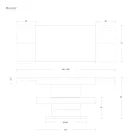 Transformerbart soffbord i trämatbord Tillverkat i Italien - Polar Viadurini