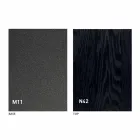 Soffbord som kan göras om till ett matbord Träskiva och metallbotten - persika Viadurini