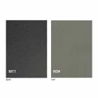 Soffbord som kan göras om till ett matbord Träskiva och metallbotten - persika Viadurini