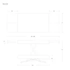 Transformerbart soffbord i metall och träbord tillverkat i Italien - Polaris Viadurini