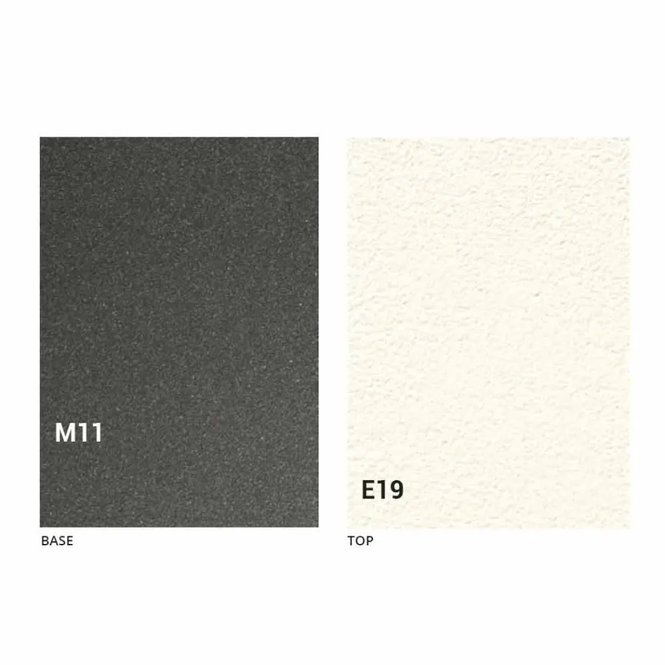 Modernt omvandlingsbart soffbord med Malta Effect Top tillverkat i Italien - Patroclus Viadurini