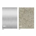 Modernt omvandlingsbart soffbord med Mortel Effect Top tillverkat i Italien - Salomon Viadurini