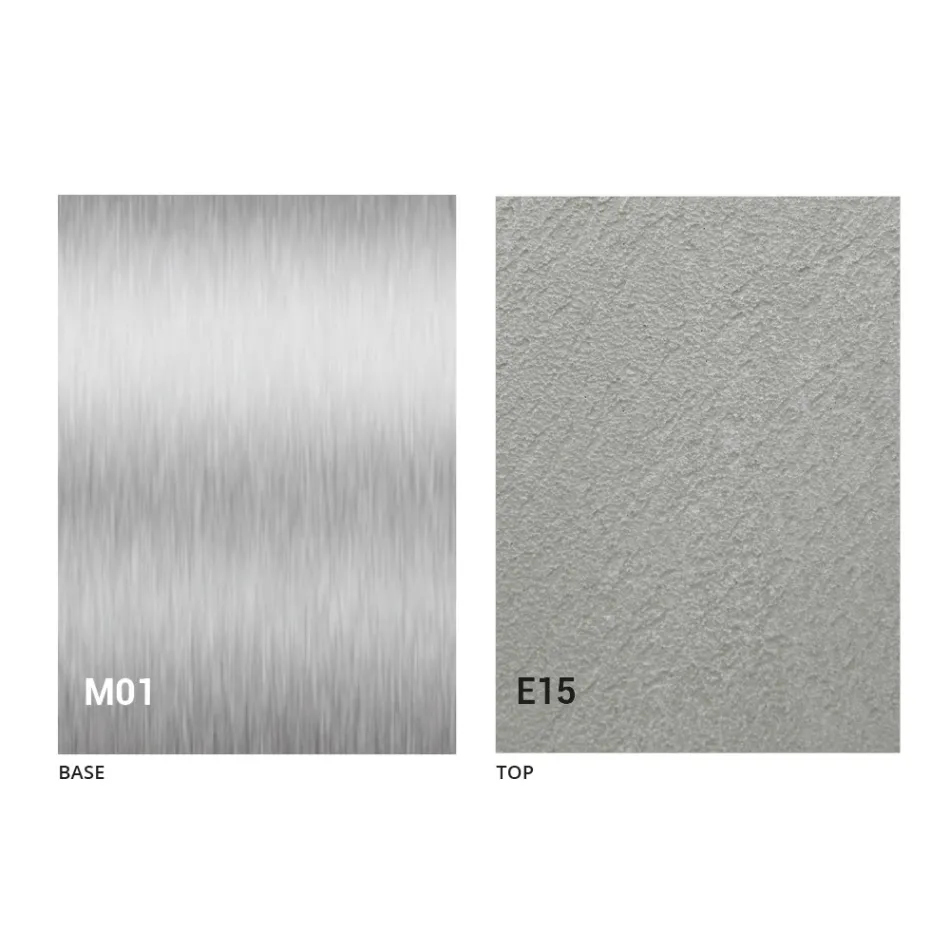 Modernt omvandlingsbart soffbord, morteleffekt Top Made in Italy - Salomon Viadurini