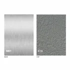 Modernt omvandlingsbart soffbord med Mortel Effect Top tillverkat i Italien - Salomon Viadurini