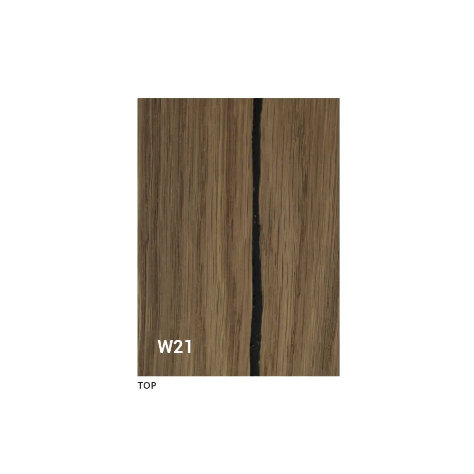 Modernt omvandlingsbart soffbord i trä och metall, tillverkat i Italien - Spirit Viadurini