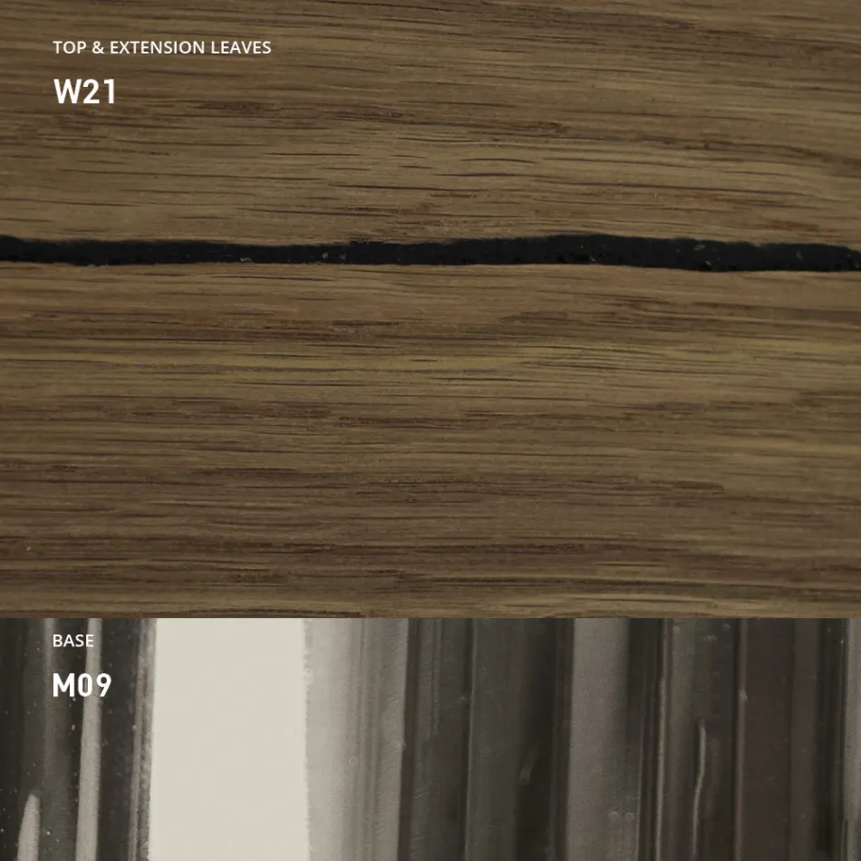 Modernt transformerbart soffbord i metall och trä Tillverkat i Italien - Universum Viadurini