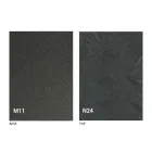 Modernt transformerbart soffbord i grafitmetall och träplatta - Sistocle Viadurini