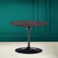 Tulip Eero Saarinen H 41 soffbord i keramik Noir Desire Made in Italy - Scarlet