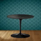 Eero Saarinen Tulip soffbord H 41 i Somnia keramik Tillverkad i Italien - Scharlakansröd Viadurini