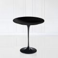 Tulip Eero Saarinen soffbord med svart flytande laminatskiva H 52 Made in Italy - Scarlet