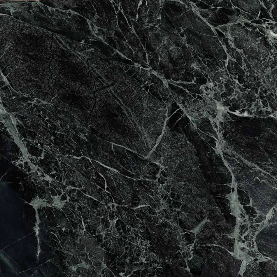 Tulpan Soffbord Eero Saarinen H 52 Oval i Grön Alpi Marble Tillverkad i Italien Viadurini