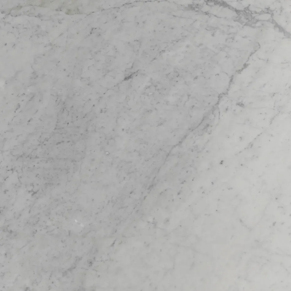 Tulip Saarinen Soffbord H 41 i Carrara-marmor Tillverkat i Italien Viadurini