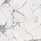 Tulip Saarinen H 41 Ovalt soffbord i Invisible Select Ceramic Made in Italy - Scarlet Viadurini