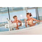 Soffbord - Flytande bricka designen konstläder nautiska Trona Viadurini