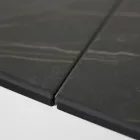 Utdragbart bord till 276 cm i Noir Desir Keramik Made in Italy - Ekvator Viadurini