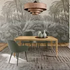 Utdragbart bord från 180 till 240 cm i askrubbad trä - Modula Viadurini