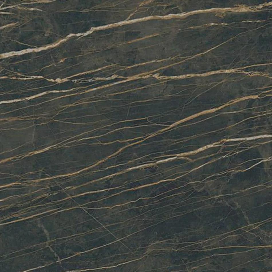 Utdragbart bord 3 m blank keramisk topp metallben - Papusca Viadurini