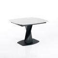 Utdragbart bord till 165 cm i metall och keramik - Boccanera