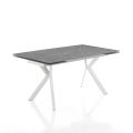 Utdragbart bord till 200 cm i keramik och stål - Belone