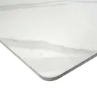 Utdragbart bord 200 cm i metall och syntetisk sten - Underwater Viadurini