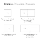 Utdragbart bord till 240 cm i Lackat trä Design Made in Italy - Jacobs Viadurini