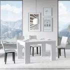 Utdragbart bord till 246 cm i Made in Italy trämikropartiklar - träd Viadurini