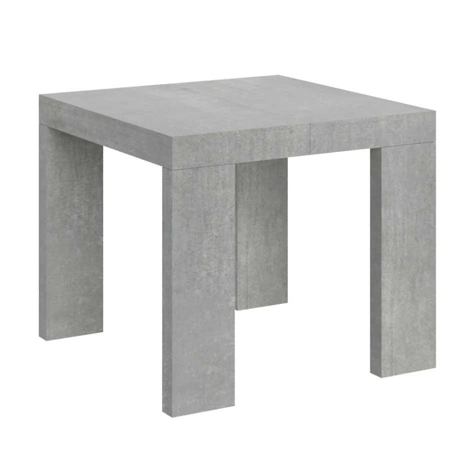 Utdragbart bord till 246 cm i Made in Italy trämikropartiklar - träd Viadurini