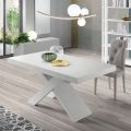 Utdragbart bord till 260 cm med träeffektskiva Made in Italy - Odelmo
