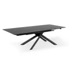 Utdragbart bord till 270 cm med HPL-skiva och aluminiumunderrede - Sök Viadurini