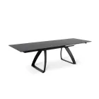 Utdragbart bord till 270 cm med HPL-skiva och aluminiumunderrede - Villongo Viadurini