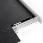 Utdragbart bord till 270 cm med HPL-skiva och aluminiumunderrede - Villongo Viadurini