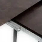 Utdragbart bord till 270 cm med HPL-skiva och aluminiumunderrede - Villongo Viadurini