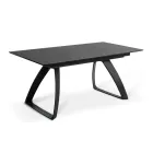 Utdragbart bord till 270 cm med HPL-skiva och aluminiumunderrede - Villongo Viadurini
