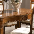 Utdragbart bord till 280 cm i Bassano valnötsträ tillverkat i Italien - Caligola Viadurini