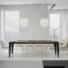 Utdragbart bord till 284 cm i olika storlekar och utföranden Made in Italy - Beach Viadurini