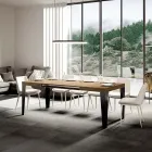 Utdragbart bord till 284 cm i olika storlekar och utföranden Made in Italy - Beach Viadurini