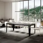 Utdragbart bord till 284 cm i olika storlekar och utföranden Made in Italy - Beach Viadurini