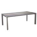 Utdragbart bord 300 cm i aluminium med HPL-skiva - Righello