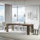 Utdragbart bord till 440 cm i Made in Italy trämikropartiklar - träd Viadurini