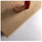 Utdragbart bord med central förlängning i fanerat trä - Aperol Viadurini