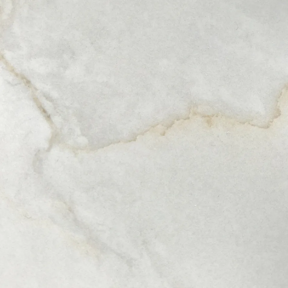 Utdragbart bord med stålunderrede och keramikskiva i marmorfinish - Emilia  Viadurini