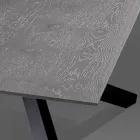 Utdragbart bord med S70 Ben Made in Italy - Sagi Viadurini